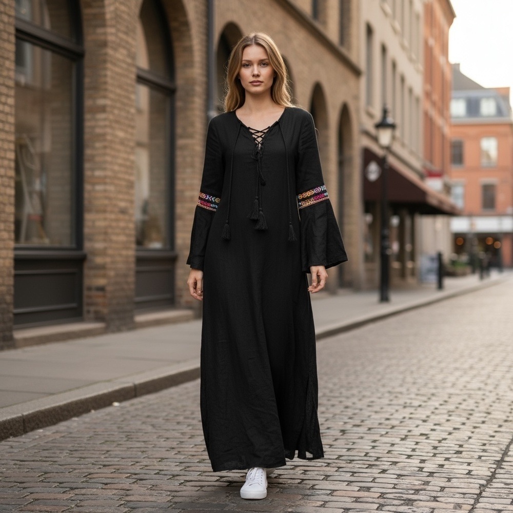AMT Black Maxi Dress
New